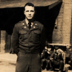 old photo of soldier